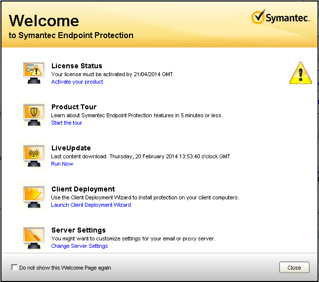 uninstall password for symantec
